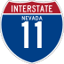 Interstate 11 marker