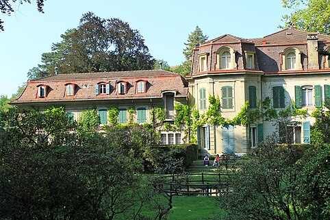 Face ouest du château.