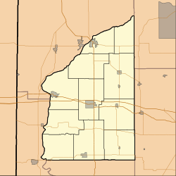 Veedersburg is located in Fountain County, Indiana