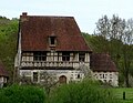 La façade ouest du manoir de Tordouet.