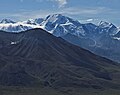 Le mont Mather vu depuis le nord