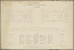 Design sketch of Reduit (inner defences and buildings) of Fort van den Bosch, ca. 1845