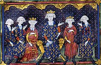 Kalila wa Dimna BNF Latin 8504. Ruler: Philip IV and family.