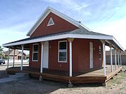 The Burgess A. Hadsell House was built in 1893 and is located at 1001 E. Fillmore St.. Hadsell was the founder and the promoter of the temperance colony of Glendale, Arizona in the western Salt River Valley. The house was listed in the National Register of Historic Places on January 12, 1995, reference #94001531.