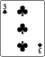 3 of clubs