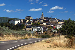 Vista da vila desde sudoeste