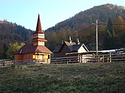 Wooden church in Ibănești-Pădure