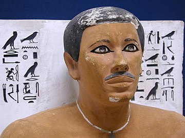 Statue de Rahotep - Musée égyptien du Caire