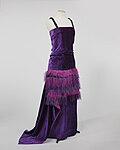 Robe du soir (1922), Palais Galliera, musée de la Mode de la Ville de Paris.