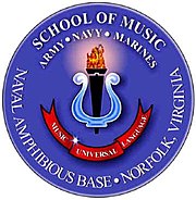 Armed Forces School of Music seal.