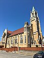 The building that used to be Sacred Heart Catholic Church in Concord, NH