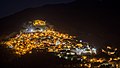 Panorama di San Giorgio Morgeto in Notturna, ritratto da Polistena