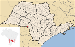 Ourinhos – Mappa