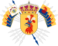 Coat of arms used by P 2/Fo 14 (1994–2000) and SDG (2000–2004)