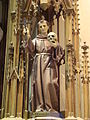 Statue of Saint Leonard of Port Maurice, in St. Francis Xavier Catholic Church, in Superior, Wisconsin, United States