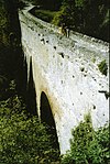 Bridge arch of Pont d'Aël
