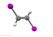 Skeletal formula of trans-1,2-difluoroethene