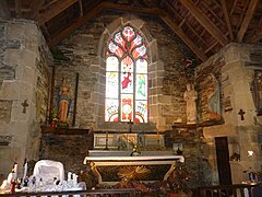 Chapelle Saint-Ruelin du Moustoir, le chœur