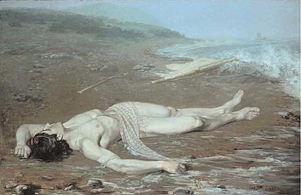 Leander's Body Washed Ashore