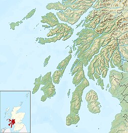 Staffa is located in Argyll and Bute