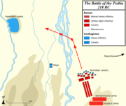 Opening manoeuvres (File:Battle of the Trebia, opening manoeuvres.png)