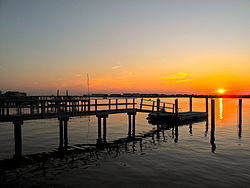 Bayside Harbor sunset