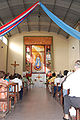 Vista del salon en día de la "Virgen de Caacupé".