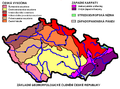 Subprovinces of the Czech Republic