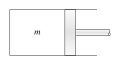 Un piston est un système fermé. Son enceinte ne laisse ni entrer ni sortir la matière. Par contre elle est déformable et laisse passer la chaleur.