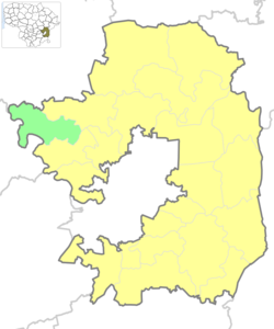 Location of Dūkštos Eldership