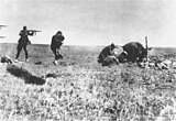 Einsatzgruppen murder Jews in Ivanhorod.