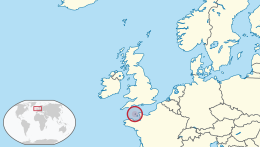 Guernsey - Localizzazione