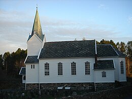 The Old Hjelme Church in the present day