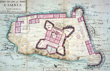 James Island and Fort Gambia, 1755.