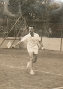 Jean-Paul Jauffret en 1949 au tournoi d'Arcachon