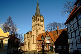 Abbazia imperiale di Herford - Localizzazione