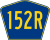 Highway 152R marker