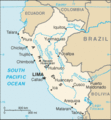 Mapa do Peru