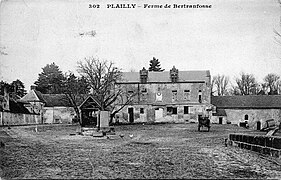 Manoir de Betrandfosse démoli en 1909.