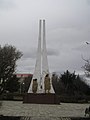 Monumento en la Plaza de Armas.