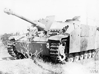 StuG III assault gun equipped with the Nebelwurfgerät