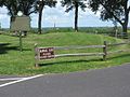 Indian burial mound in Sherman Park