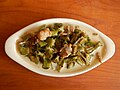 Ginataang sigarilyas, a Filipino dish of winged bean (sigarilyas) in coconut milk