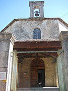 Vue de la façade.