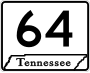 State Route 64 marker