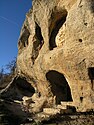 Chapelle troglodyte à Arroyuelos, Valderredible (Cantabrie).