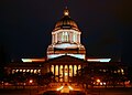 Washington Legislative Building at night