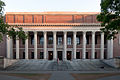 Widener Library at Harvard University is one of the largest research libraries in the world.