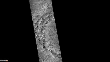 West side of Rossby Crater, as seen by CTX camera (on Mars Reconnaissance Orbiter)