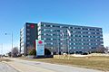 The headquarters of Air Canada in Montreal